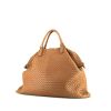 Bottega Veneta handbag in gold intrecciato leather - 00pp thumbnail