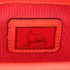 Christian Louboutin handbag in red and white leather - Detail D4 thumbnail