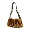 Dolce & Gabbana handbag in brown mink and brown leather - 00pp thumbnail