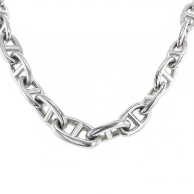 Collana Hermes Chaine d'Ancre in argento