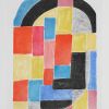 Sonia Delaunay, "Cathédrale", etching and aquatint in colors on paper, limited edition, artist proof, signed, of 1970 - Detail D1 thumbnail