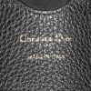 Dior Bobby large model shoulder bag in black grained leather - Detail D3 thumbnail