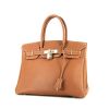 Hermes Birkin 30 cm handbag in gold togo leather - 00pp thumbnail