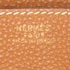 Hermes Birkin 30 cm handbag in gold togo leather - Detail D3 thumbnail