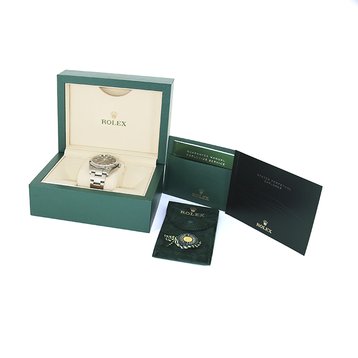 Rolex Explorer watch in stainless steel Ref:  214270 Circa  2017 - Detail D2