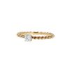 Boucheron Serpent Bohème solitaire ring in pink gold and diamond (0,23 carat) - 00pp thumbnail