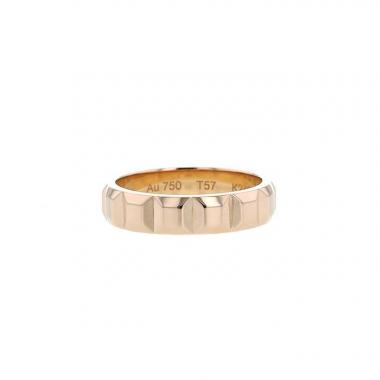 Bague Boucheron Clou de Paris en or rose