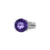 Mauboussin ring in white gold,  amethyst and diamonds - 00pp thumbnail