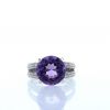 Mauboussin ring in white gold,  amethyst and diamonds - 360 thumbnail