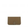Hermes Dogon - Pocket Hand wallet in etoupe togo leather - 360 thumbnail