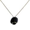 Vhernier Pirouette necklace in pink gold and ebony wood - 00pp thumbnail