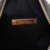 Miu Miu handbag in grey blue burnished style leather - Detail D3 thumbnail