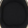 Louis Vuitton Cannes handbag in brown "Reverso" monogram canvas and black leather - Detail D3 thumbnail