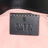 Borsa a tracolla Gucci GG Marmont mini in pelle trapuntata nera con decori geometrici - Detail D4 thumbnail