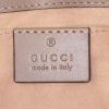 Borsa a tracolla Gucci GG Marmont mini in pelle trapuntata marron glacé con decori geometrici - Detail D4 thumbnail