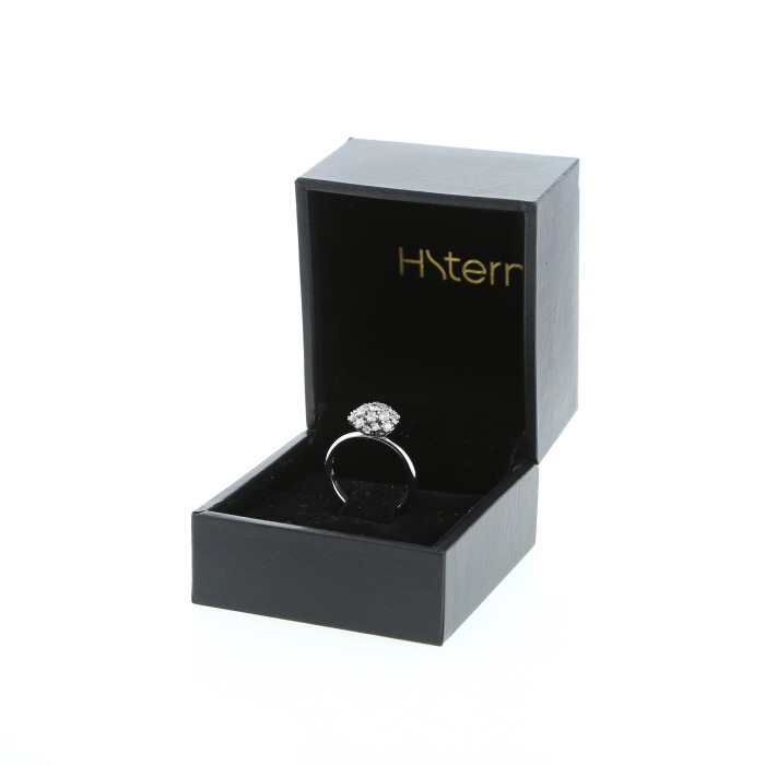 Bague H. Stern en or blanc et diamants - Detail D2