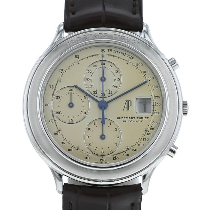 Audemars Piguet Huitième Chronograph watch in stainless steel Ref:  75506 Circa  1995 - 00pp