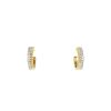 Boucheron Quatre earrings in yellow gold,  white gold and diamonds - 00pp thumbnail