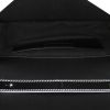Bolso bandolera Givenchy Infinity en cuero liso negro y blanco - Detail D2 thumbnail