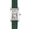 Cartier Mini Tank watch in stainless steel Ref:  4056 Circa  2000 - 00pp thumbnail