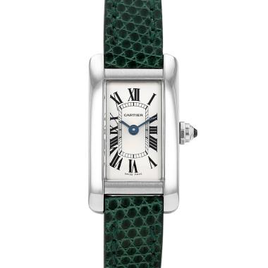 Montre Cartier Mini Tank en acier Ref: Cartier - 4056  Vers 2000