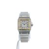 Cartier Santos Galbée watch in gold and stainless steel Ref:  1057930 Circa  1990 - 360 thumbnail