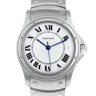 Orologio Cartier Cougar in acciaio Circa  1990