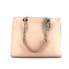Shopping bag Dior Dior Soft in pelle cannage rosa pallido - 360 thumbnail