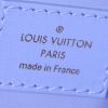 Mochila Louis Vuitton Editions Limitées Jeff Koons en cuero y cuero azul - Detail D3 thumbnail