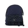 Chanel Editions Limitées backpack in quilted canvas and blue tweed - 360 thumbnail