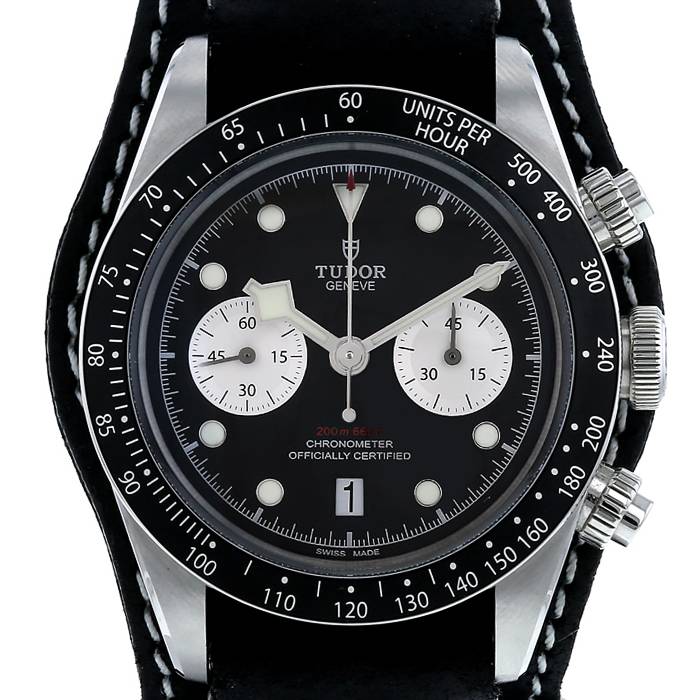 unir Banquete Formular Reloj deportivo Tudor Black Bay Chrono 387960 | Collector Square