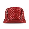 Chanel Mademoiselle handbag in red quilted leather - 360 thumbnail