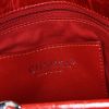 Chanel Mademoiselle handbag in red quilted leather - Detail D3 thumbnail