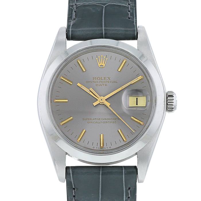 Reloj Rolex Oyster Perpetual Date de acero Ref :  1500 Circa  1975 - 00pp