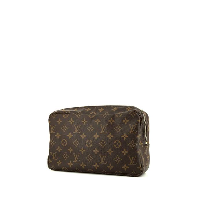 Louis Vuitton toilet set in brown monogram canvas and natural leather - 00pp