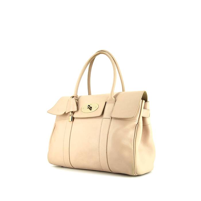 Mulberry Bayswater handbag in varnished pink leather - 00pp