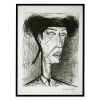 Bernard Buffet, "Torero I", dry point on paper, signed, numbered and framed, of 1961 - 00pp thumbnail