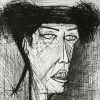 Bernard Buffet, "Torero I", dry point on paper, signed and numbered, of 1961 - Detail D1 thumbnail