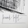 Bernard Buffet, "Torero I", pointe sèche sur papier, signée, numérotée et encadrée, de 1961 - Detail D2 thumbnail