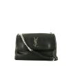 Saint Laurent West Hollywood shoulder bag in black grained leather - 360 thumbnail