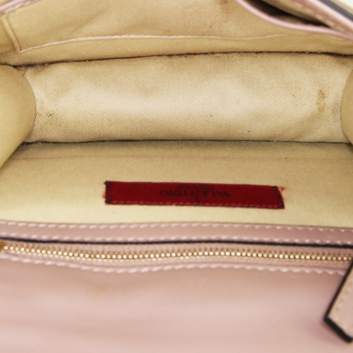 Borsa Valentino Rockstud in pelle rosa pallido decorazioni con borchie - Detail D3