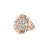 Bulgari ring in pink gold and diamonds - 00pp thumbnail