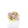 Anello Vintage in oro giallo e opale rosa - 360 thumbnail