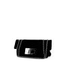 Chanel 2.55 handbag in black velvet - 00pp thumbnail