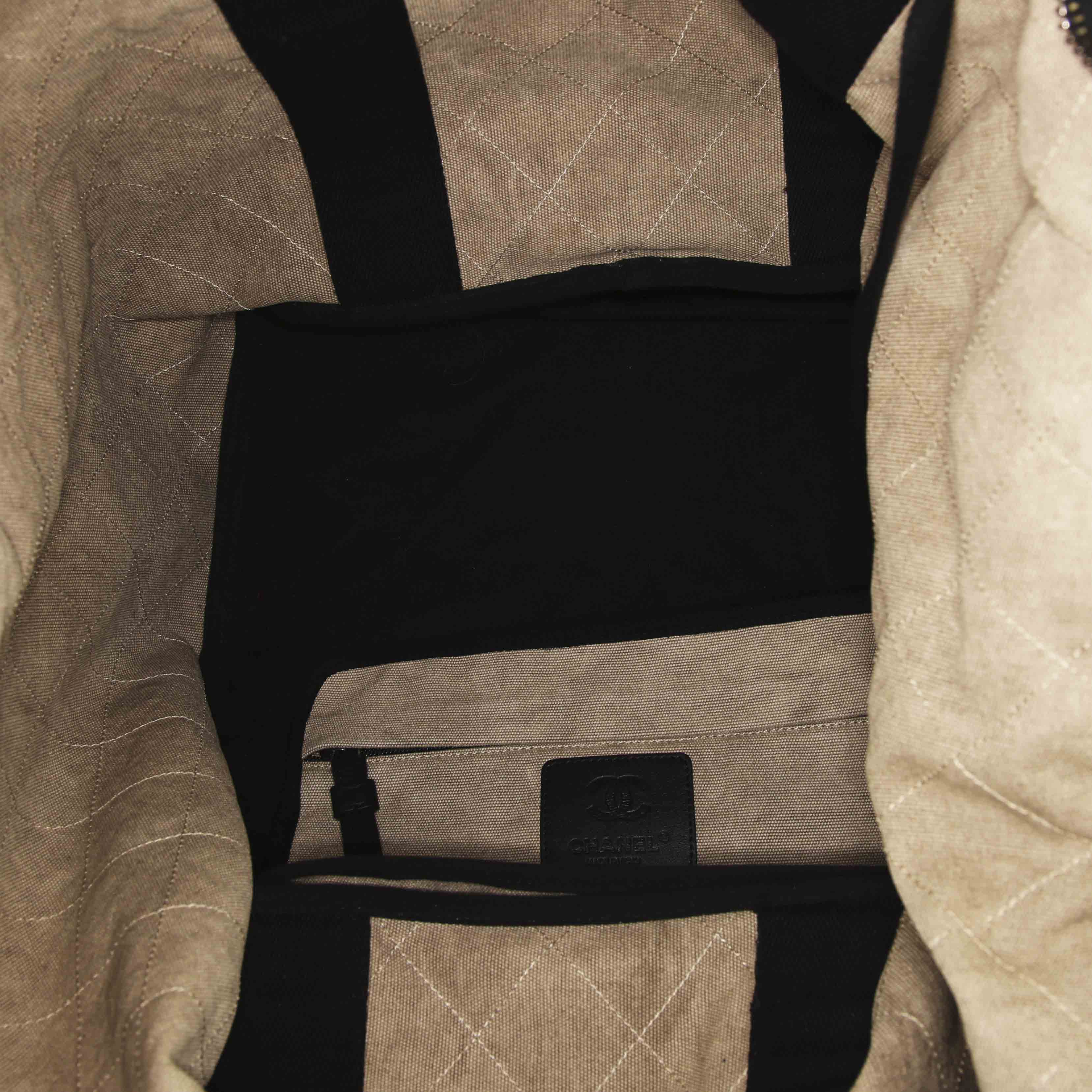 Borsa weekend Chanel in tela - Detail D2