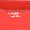 Borsa a tracolla Hermès  Constance modello grande  in pelle Swift rossa - Detail D2 thumbnail