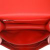 Borsa a tracolla Hermès  Constance modello grande  in pelle Swift rossa - Detail D3 thumbnail