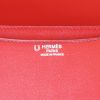Sac bandoulière Hermès  Constance grand modèle  en cuir Swift rouge - Detail D4 thumbnail