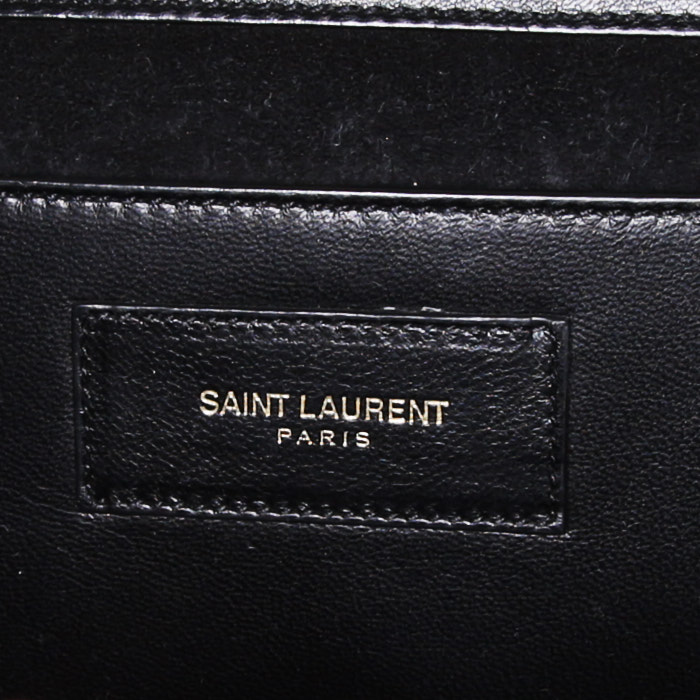 Saint Laurent  Kate pouch  in black alligator - Detail D3