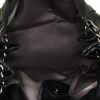 Bolso de mano Chanel en cuero acolchado negro y charol negro - Detail D3 thumbnail
